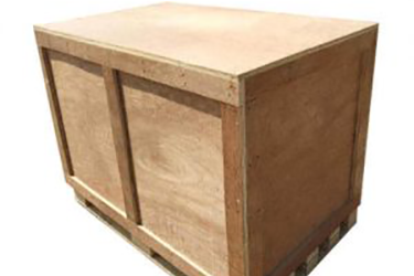 PLYWOOD BOX WITH HEAVY DUTY BASE